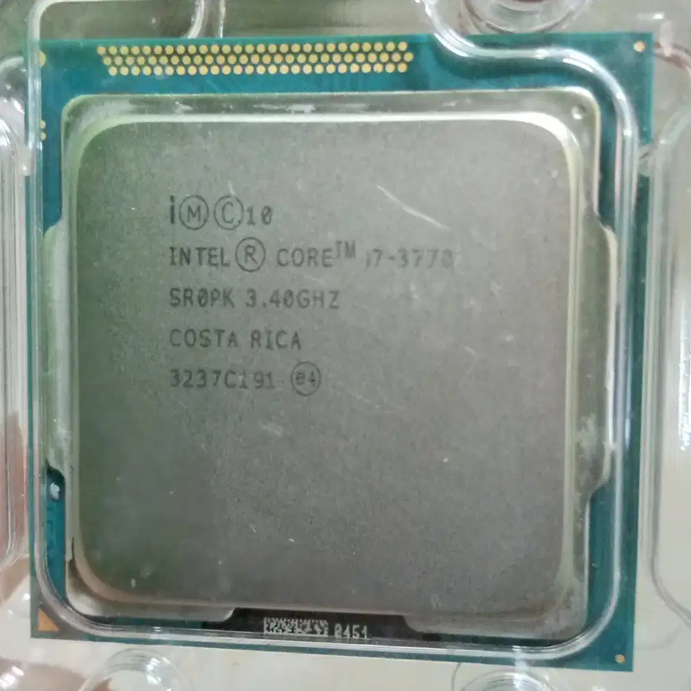 Processor Intel core i7 3770 Normal