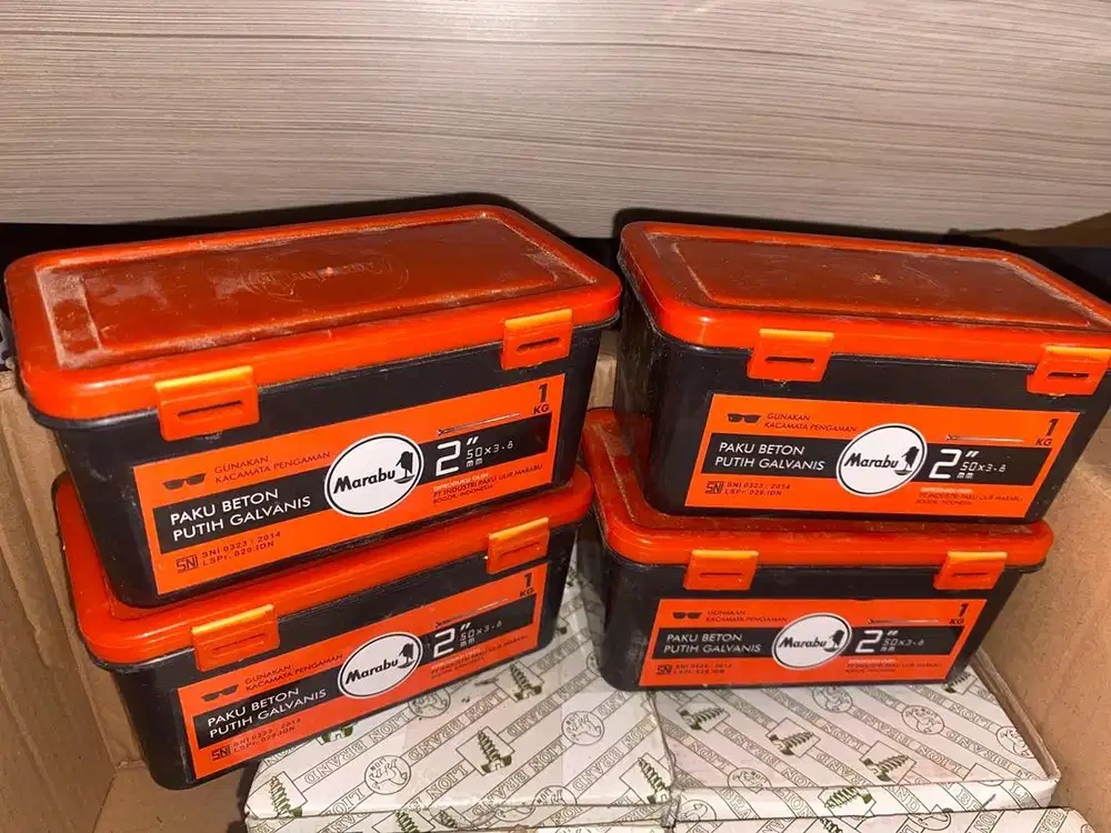 Paku beton sisa project aman halal