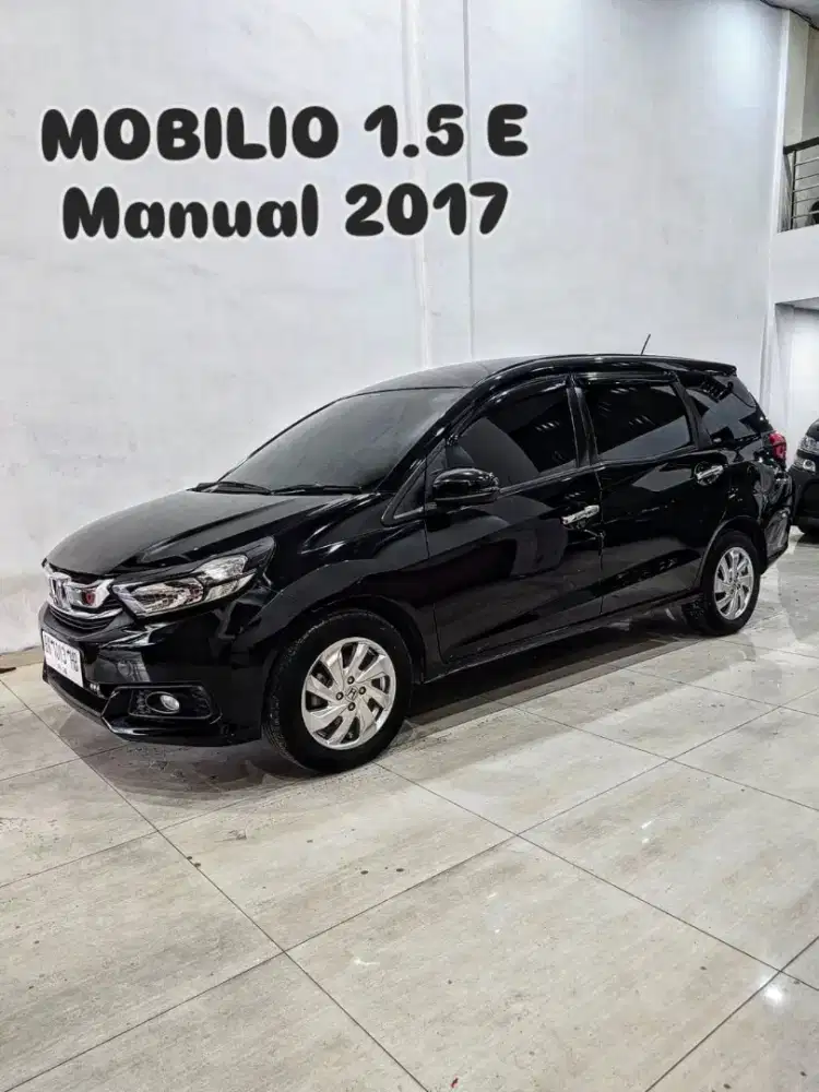 (TDP 10JT) MOBILIO 1.5 E Manual 2017 / 2018 hitam honda