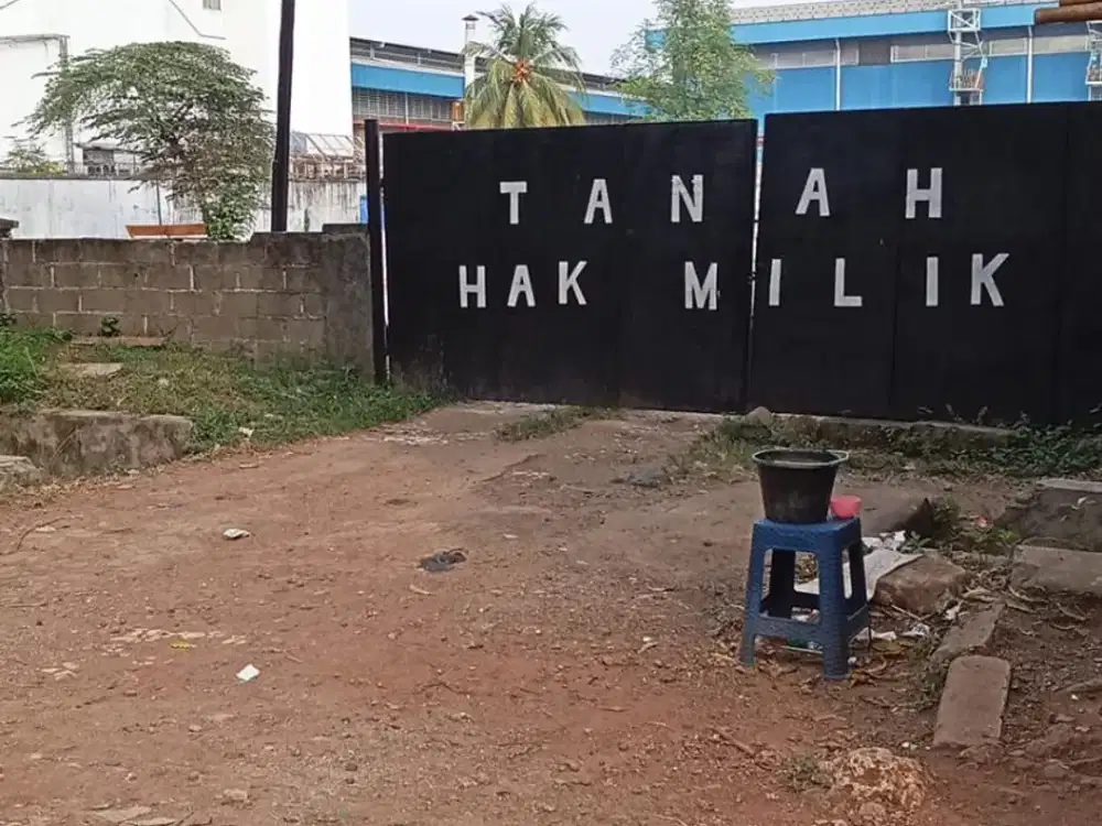 tanah ex pabrik tekstil dijual 50%njop jakarta timur
