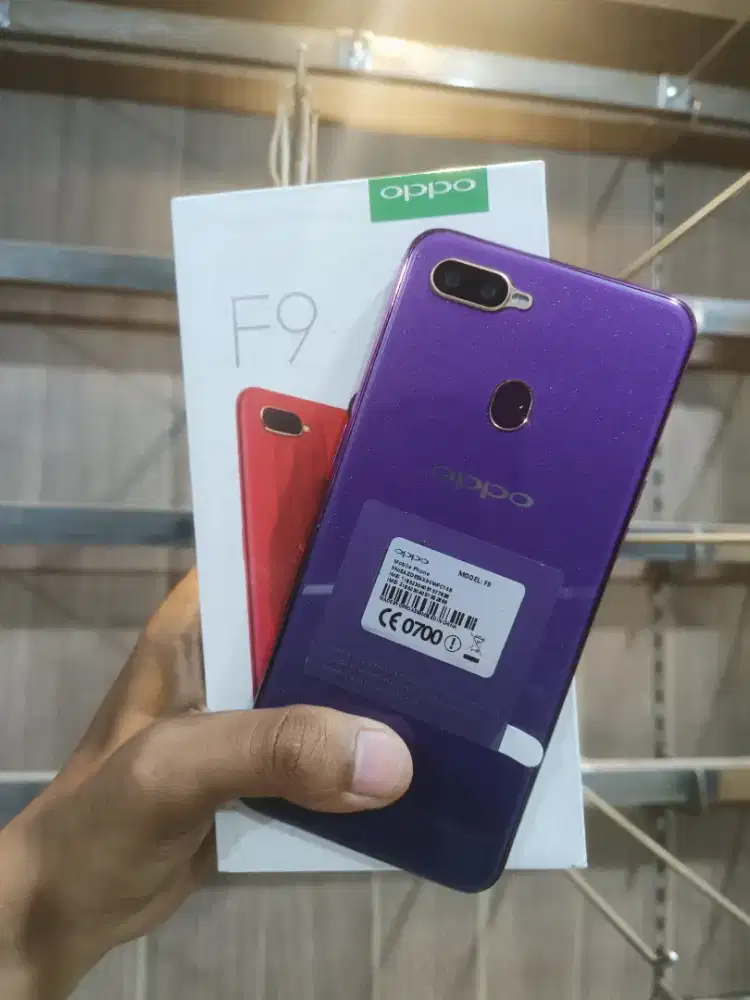 Hp Second Oppo F9 Ram 6/128Gb