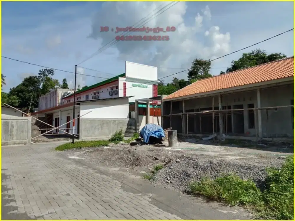 Tanah Sleman Jogja 4 jutaan dekat UII Kaliurang