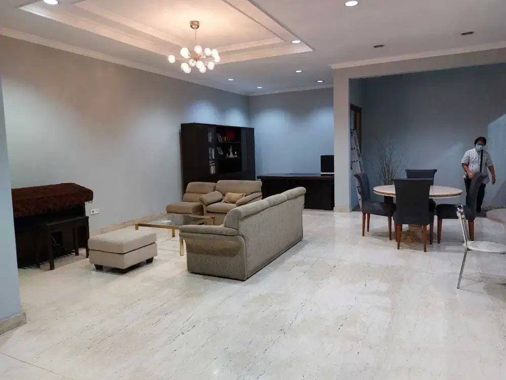 Jual Rumah Mewah Janur Hijau sudah tinggi 1,5m dr jalan, jalan lebar