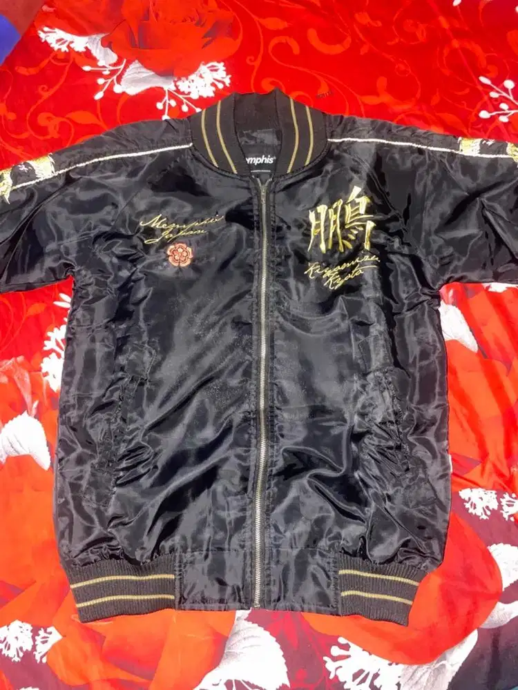 Jaket Memphis Origins SUKAJAN - KIYOMIZU Size XL full Bordir