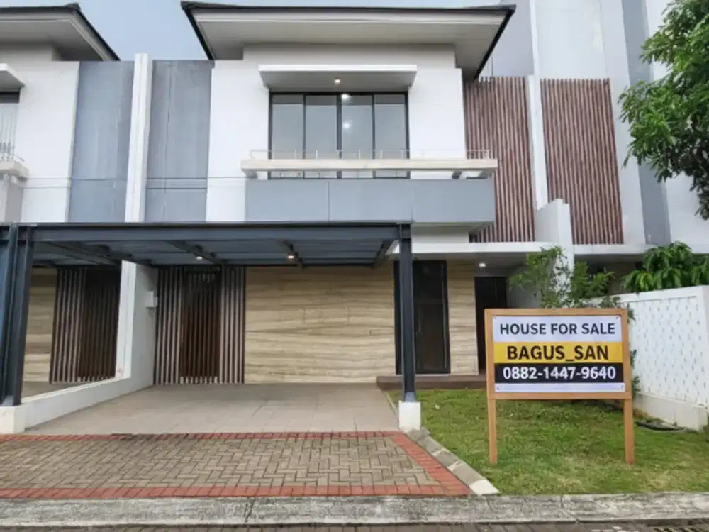 Rumah Siap Huni 2 LT Nyaman Dan Strategis Cluster Kebayoran Infinity Bintaro Jaya Sektor 7