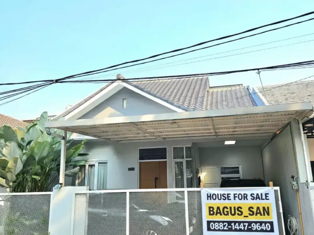 Dijual Rumah Siap Huni 2 Lantai  Luas 180 M2 Di Bintaro Jaya Sektor 3 A
