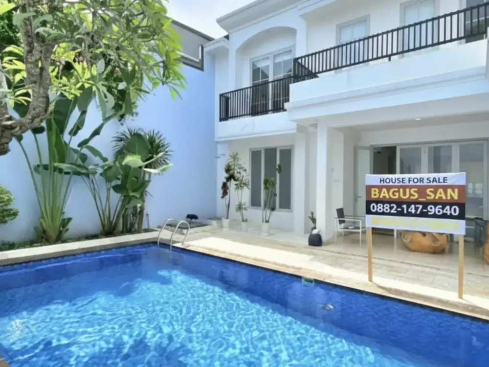 Jual Rumah Asri Open Space Luas 375 M2 Dengan Private Swimming Pool  Menteng Bintaro sektor 7