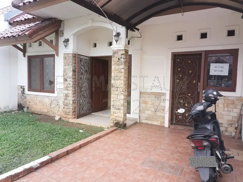 Dijual murah rumah sederhana di Villa Melati Mas, Serpong, Tangerang
