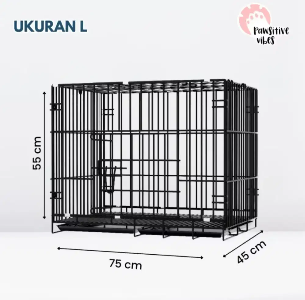 Kandang anjing merk pawsitive