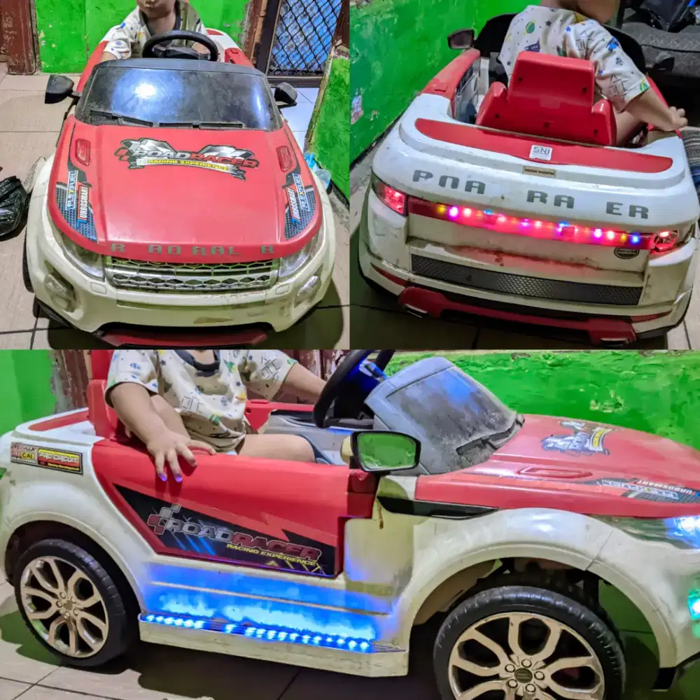 Mobil aki anak umur 2/4 thn tergantung BB anak
