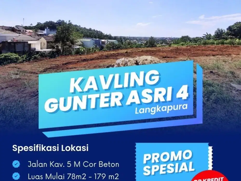 TANAH KAVLING MURAH DEKAT KAMPUS UNMAL BANDAR LAMPUNG