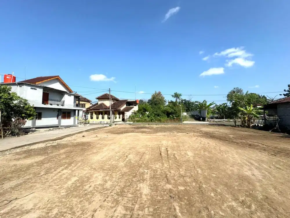 Tanah Pekarangan Siap Bangun, Posisi Hook Tepi Jalan