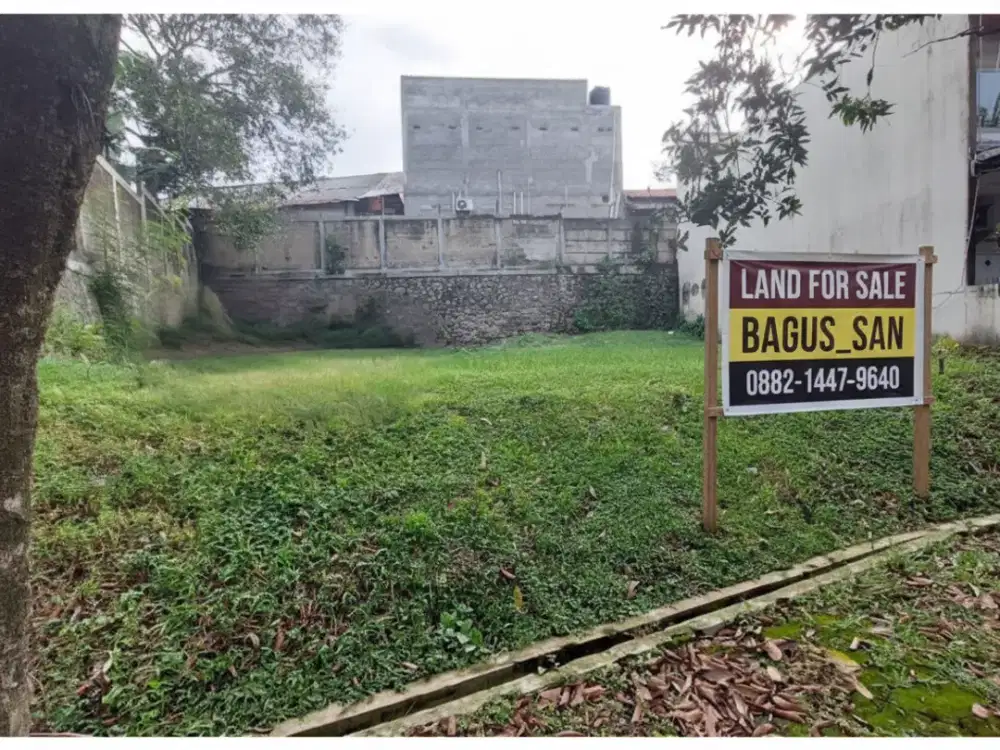 HOT SALE Jual Cepat Kavling tanah siap bangun lokasi strategis di Mertilang Bintaro sektor 9