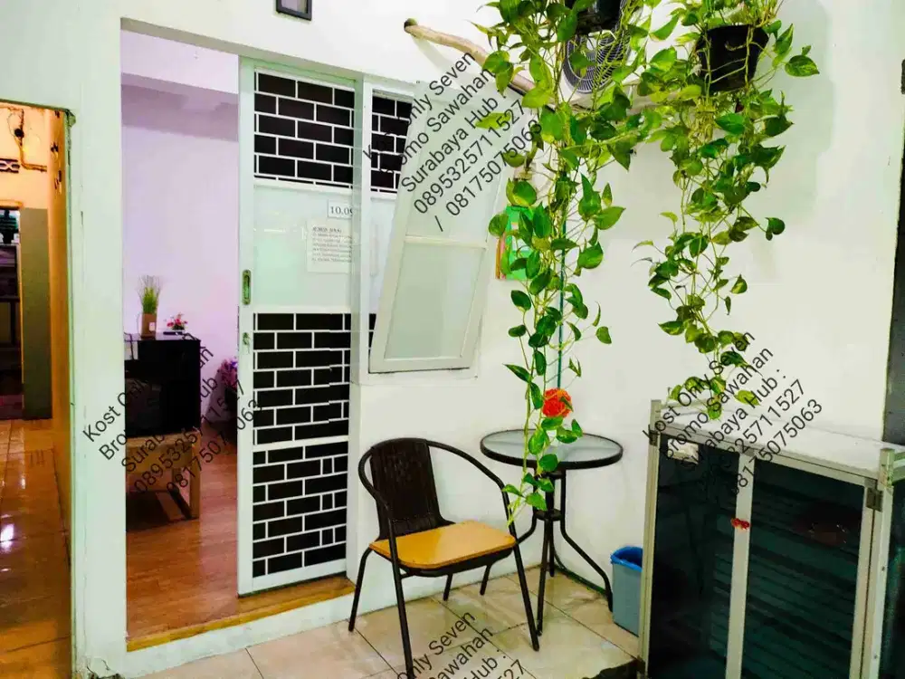 Kost Kos Syariah Pekerja Pasutri Single Tunjungan Basuki Rahmat Tidar Pasar Kembang