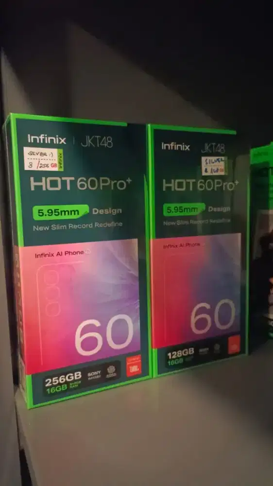 Infinix Hot 60 Pro+ Ram 8+8/256 Layar Curved