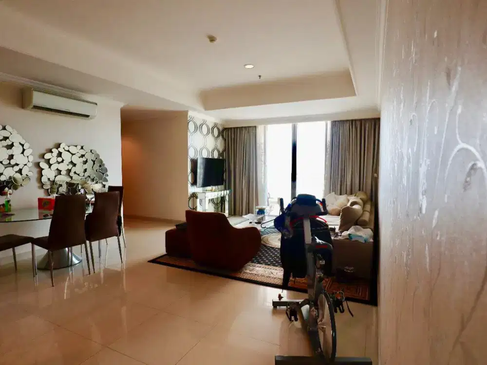 Apartemen Denpasar Residence, 3BR, 133sqm, Tower Kintamani, Furnished