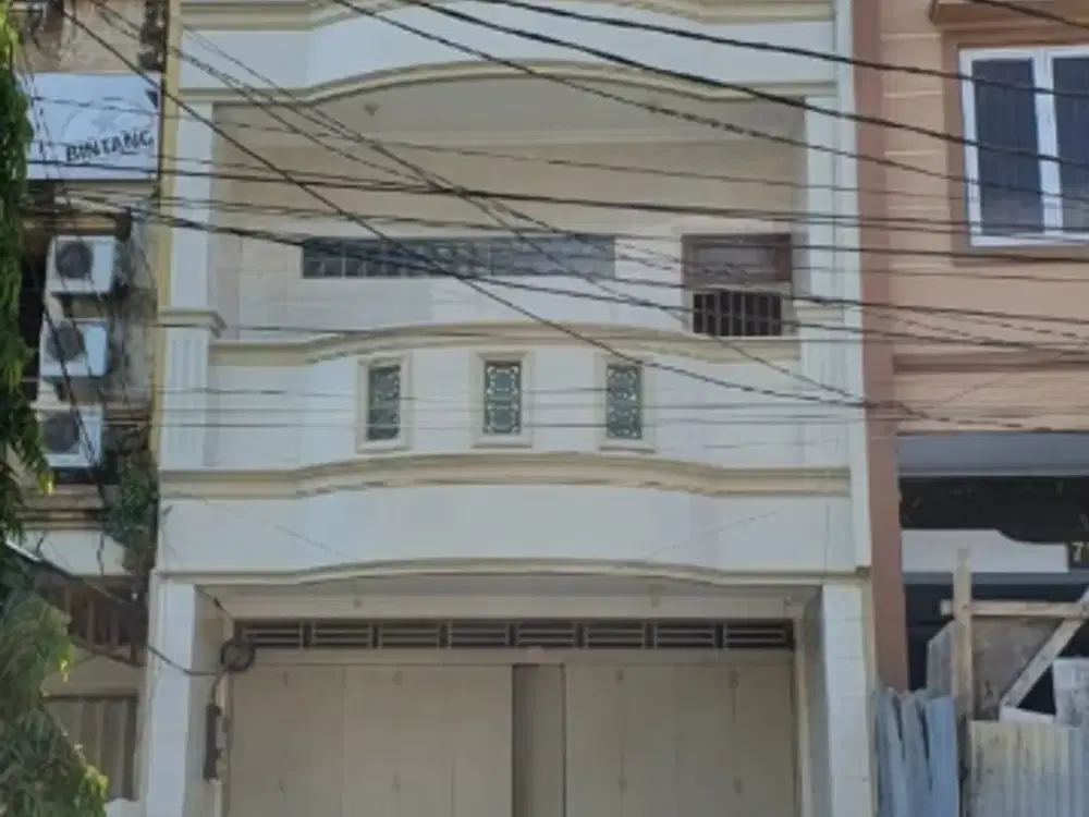 Ruko Jl Sulawesi 5,5x40x4lt dekat Nusantara Butung Tentara pelajar