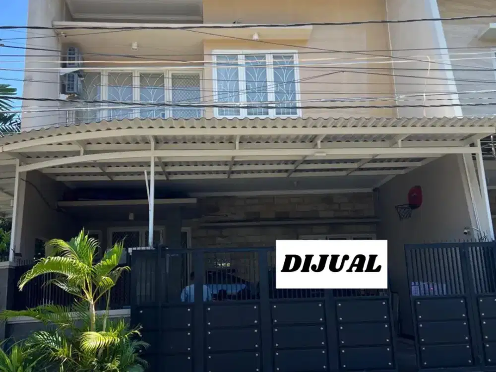 Rumah Sutorejo Utara Surabaya Row Jalan 3 Mobil Minimalis Home