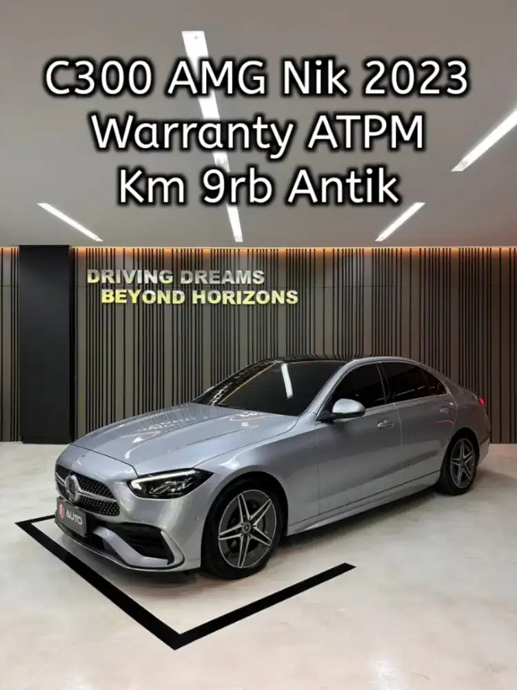 Mercedes Benz C300 AMG 2024 Mercy Km9rb Abu2 Met B178NDI Nik 2023