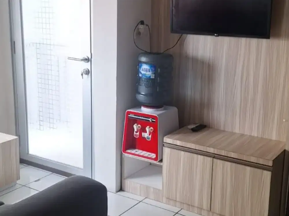 disewakan unit furnis 2 bed room apartemen asia afrika