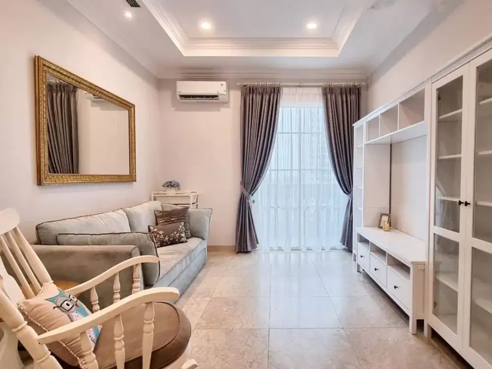 Apartemen Belleza Permata Hijau, 2BR, 121sqm, Tower Versailles, Renovated