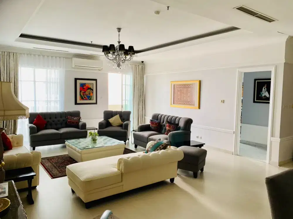 Apartemen The Belleza Permata Hijau, 4BR, 285sqm, Tower Versailles