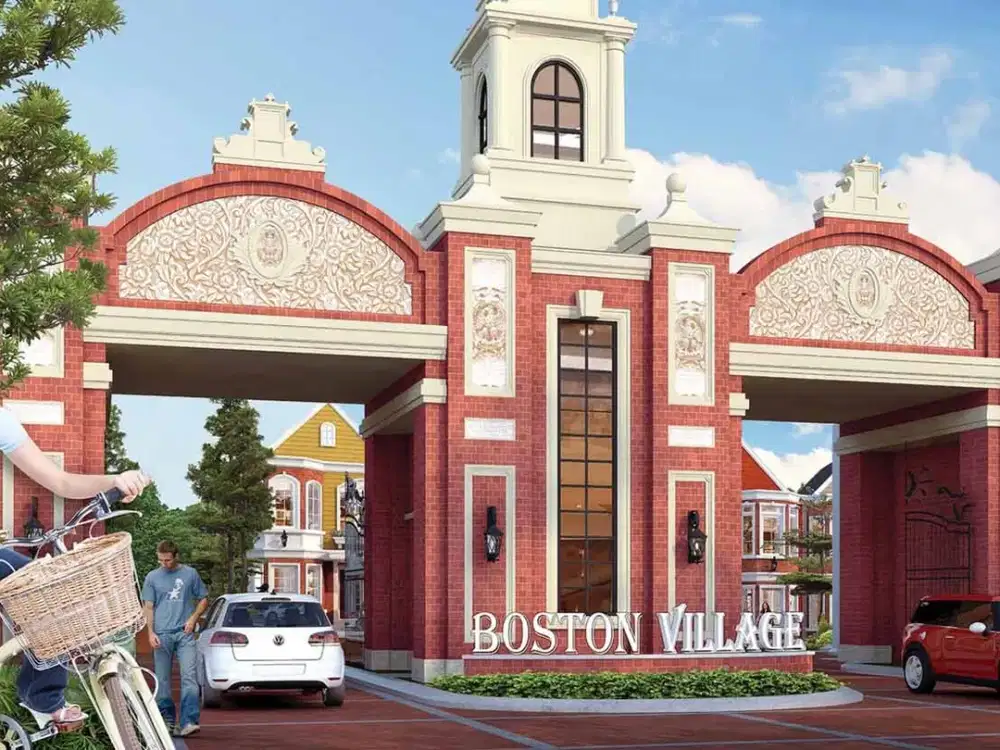 Dijual rumah fully furnished Boston Village