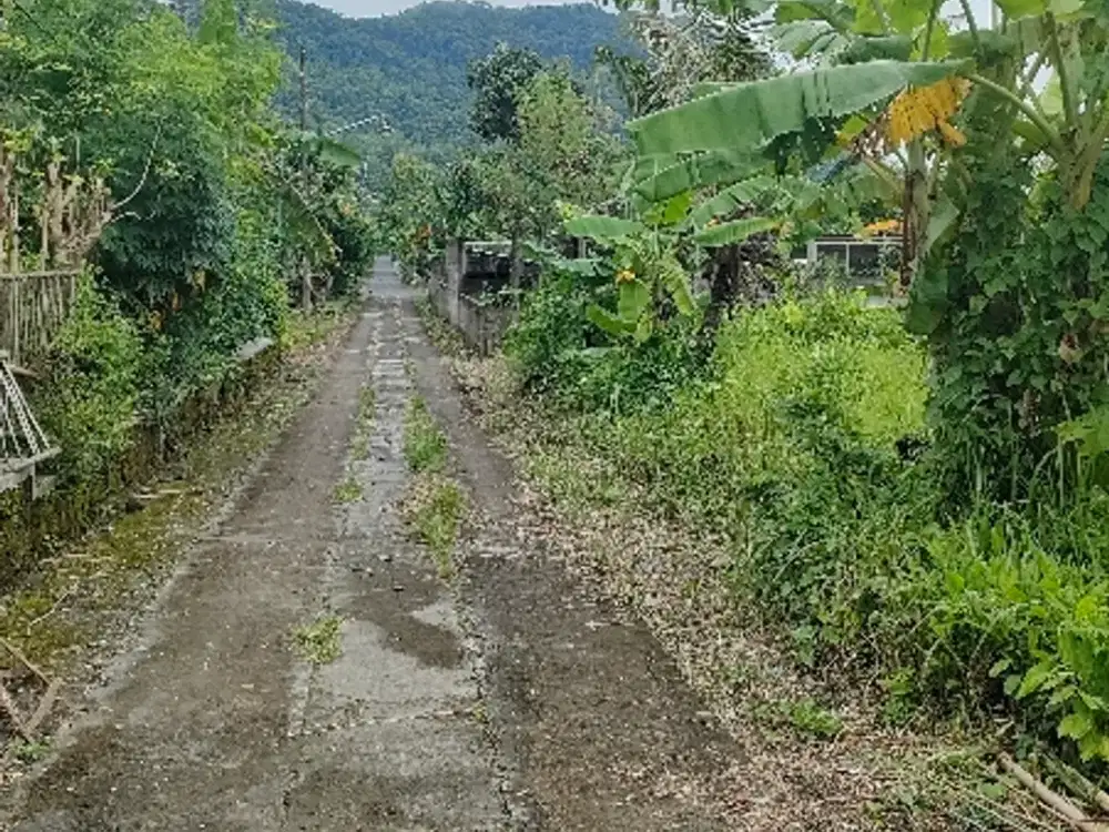 Dijual tanah di prambanan view perbukitan indah