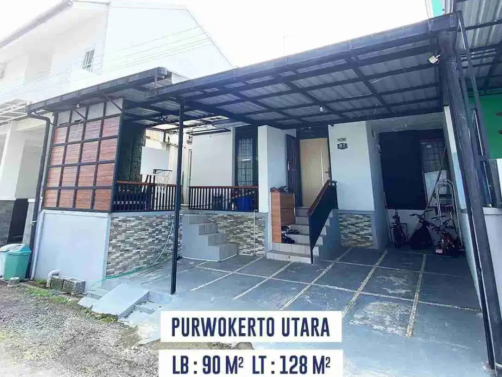 dijual rumah full furnished perumahan puri langen purwokerto