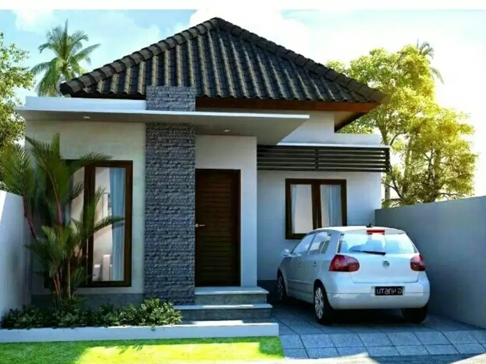 Rumah baru mewah murah tanah luas, strategis dekat kota