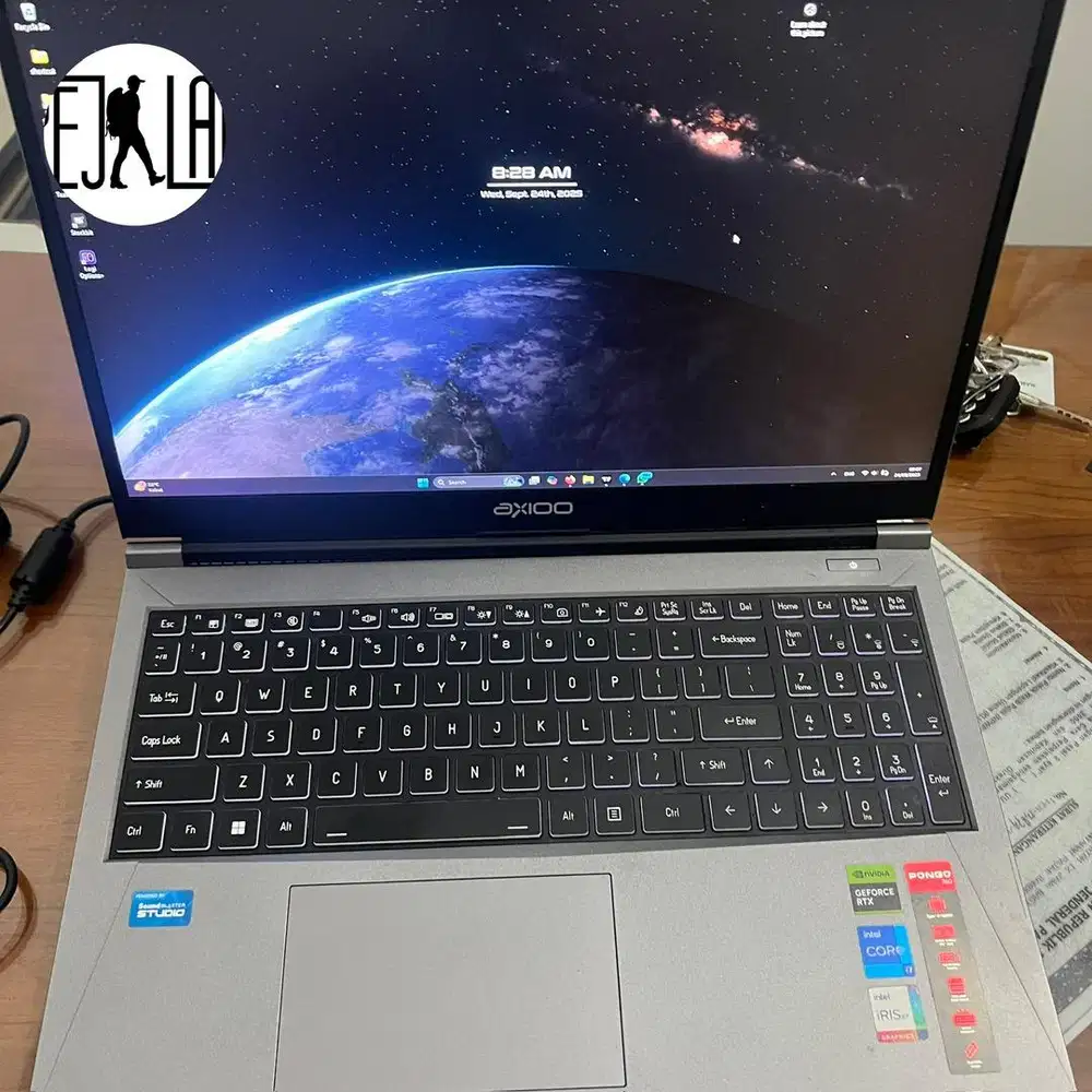 Laptop gaming axioo pongo 760 i7 rtx 4060 , ssd 1.5 tb