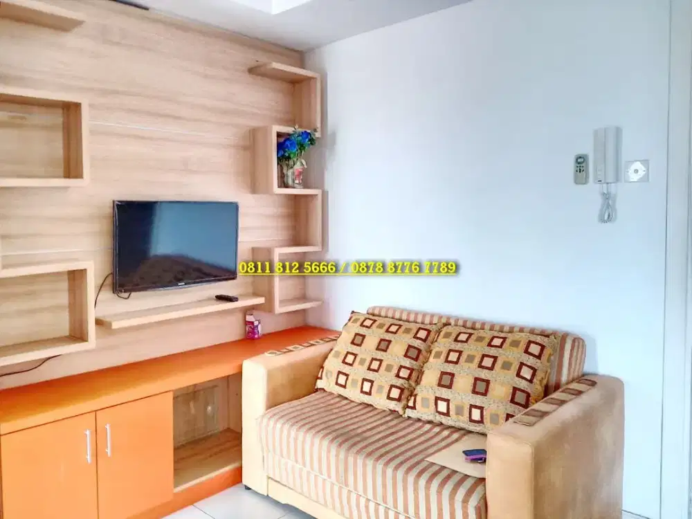 Apartemen Green Lake Sunter 2BR Furnished Lantai Rendah Jakarta Utara