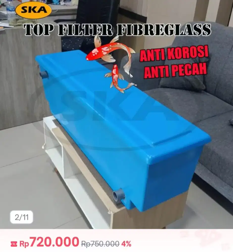 Filter koi chamber camber bagus