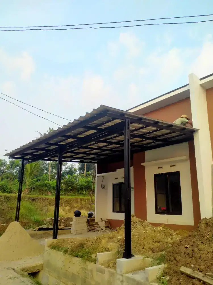 Kanopi Baja Ringan Presisi Dan Rapih