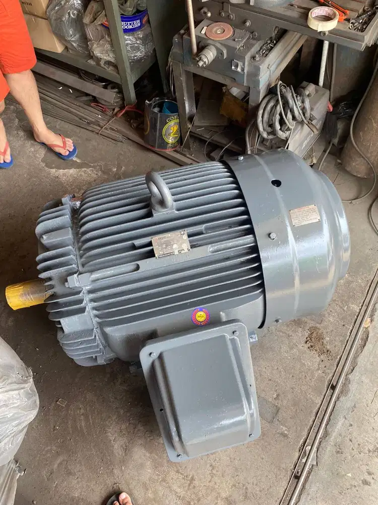 DINAMO TECO 150HP 110KW 4POLE RPM 1500 - ELEKTRO MOTOR PENGGERAK TECO