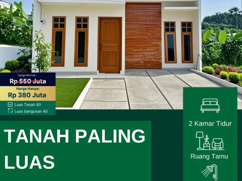 Rumah Minimalis Modern Di Bogor Kota, Hadiah Untuk Istri Tercinta