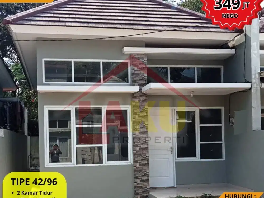 Rumah Cantik Siap Huni di Villa Delima, Lokasi Super Strategis! 349JT