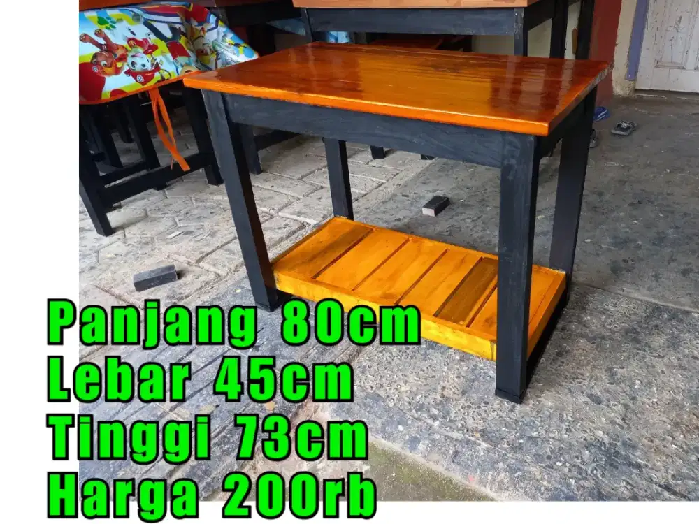 Meja rak dapur kompor,  meja rak aquarium,  meja rak TV ps