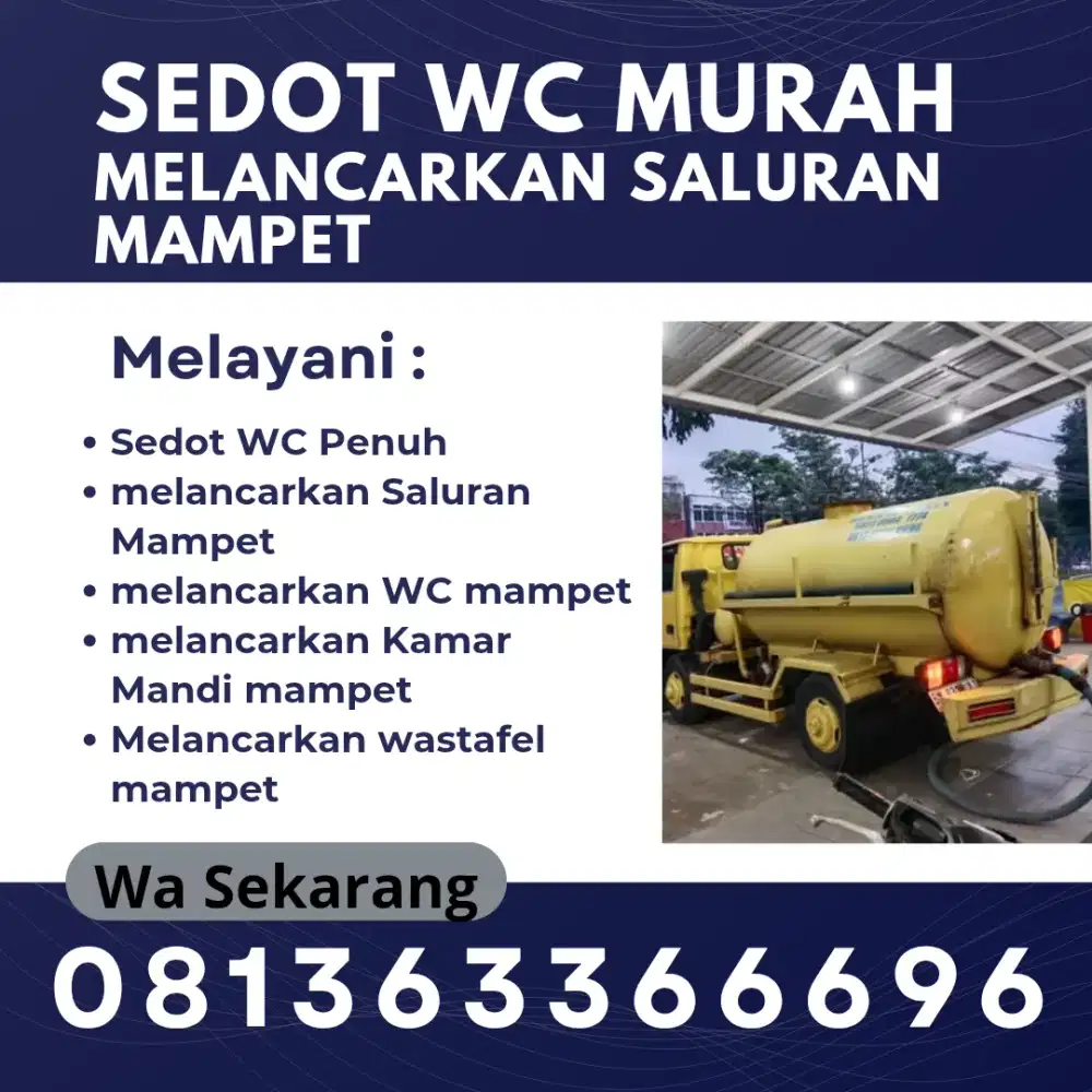 SEDOT WC MURAH PEKANBARU MOBIL TINJA