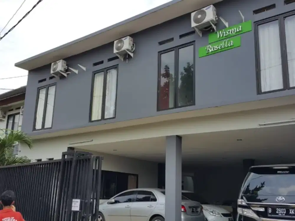 Rumah usaha Kos bangunan baru  sedang berjalan di Depok