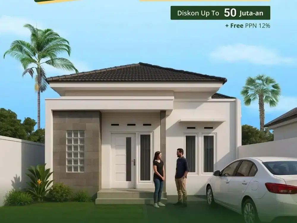 PROMO TERBATAS! 600Jt-an Rumah Baru di Barat Malioboro Kota Jogja