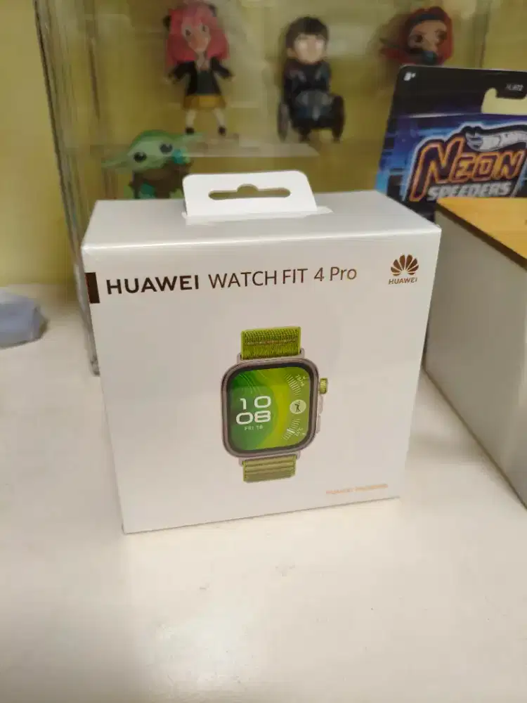 BNIB Smartwatch Huawei Watch Fit 4 Pro Green Bisa NFC GPS Segel Baru