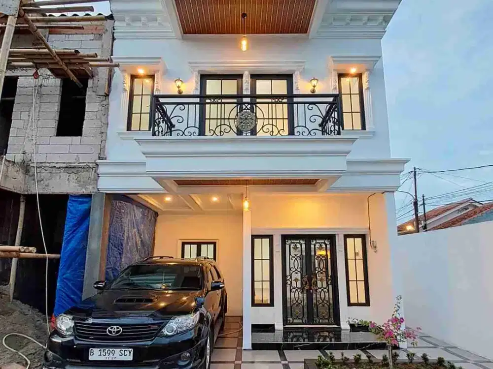 Jual Rumah Classic Modern Dekat Tugu Tanah Baru Beji Depok