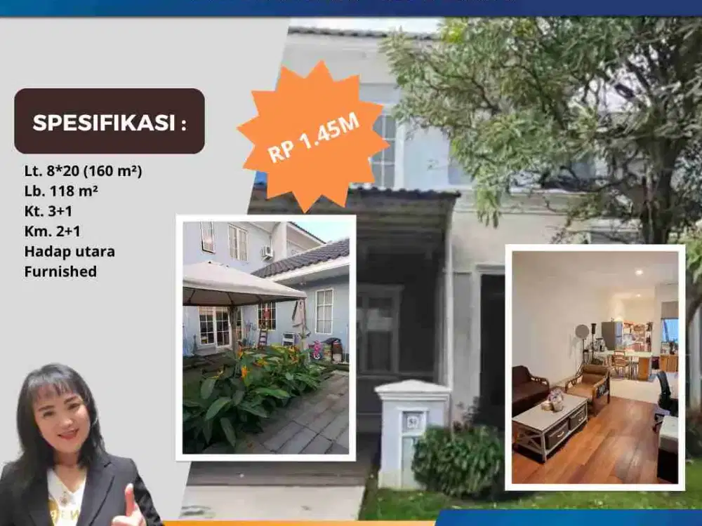 Daru Lt. 160 Siap Huni Suvarna Lavon Cikupa Tangerang