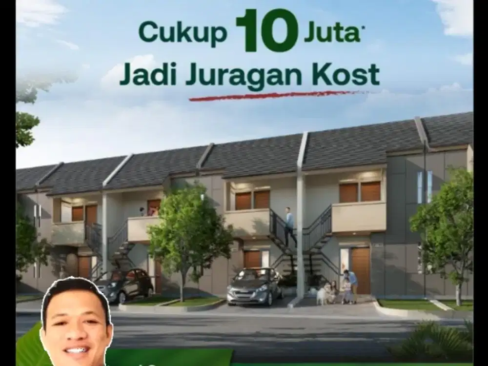 Palm Townhouse Projek Baru Jababeka Kos kosan di Cikarang