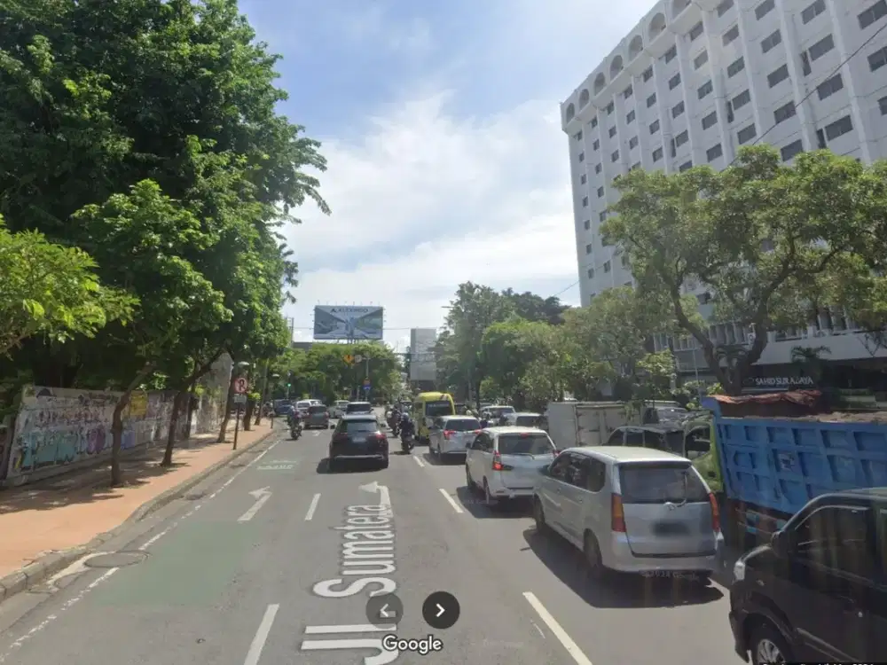 Tanah Komersial Siap Bangun Gedung Tinggi Pusat Kota Jl Sumatera