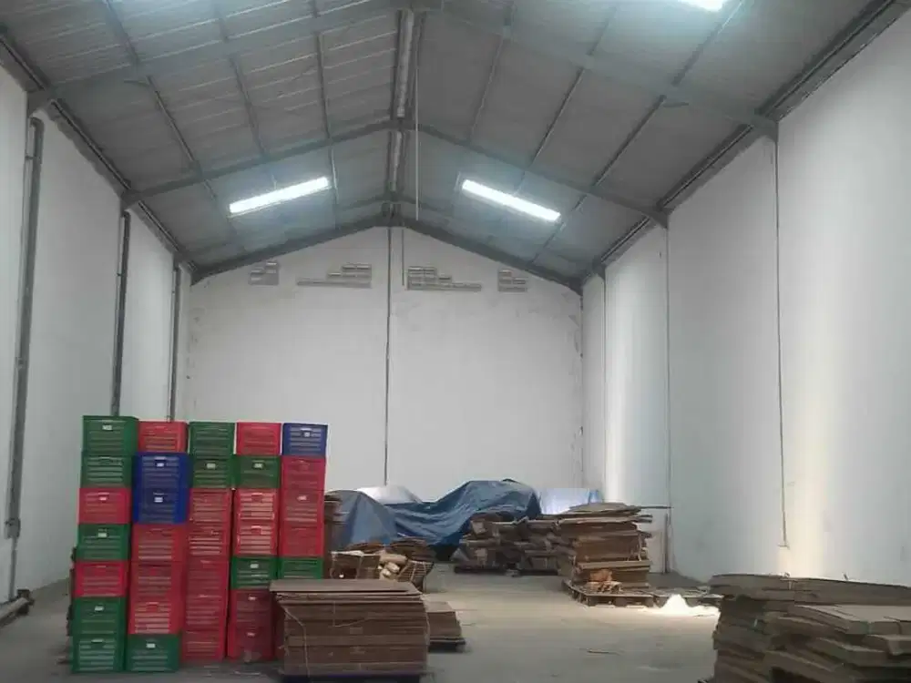 Jual gudang jarang ada pergudangan tambak jabon di tambak Sawah