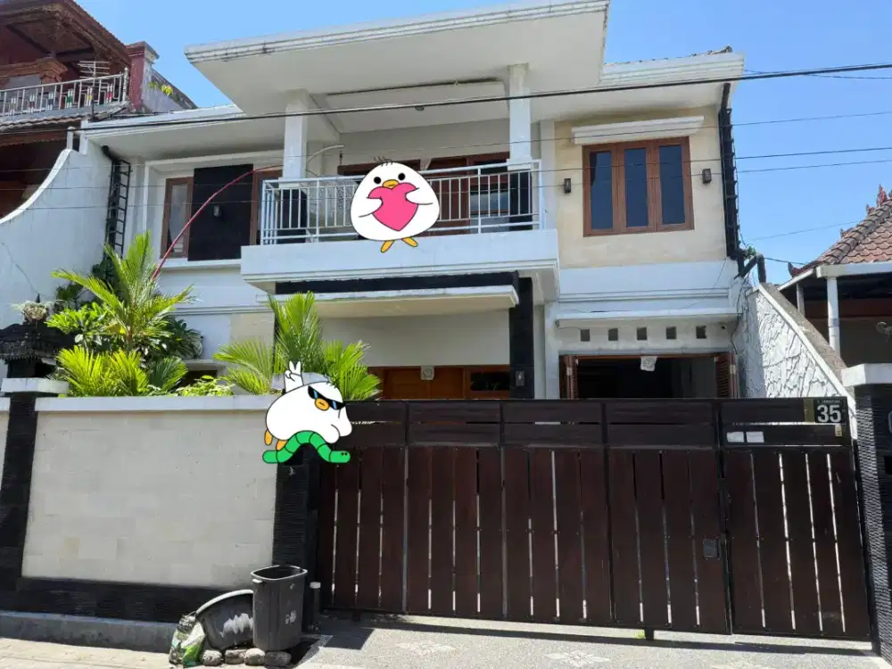 Jual rumah lantai 2 di dkt RSU dharma Yadnya Kesiman Kertalangu Bali