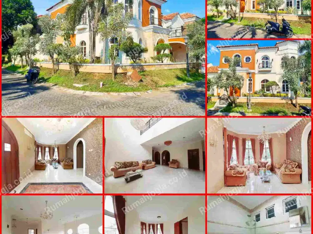 rumah dalam perumahan casagrande pinggir ringroad Utara maguwoharjo