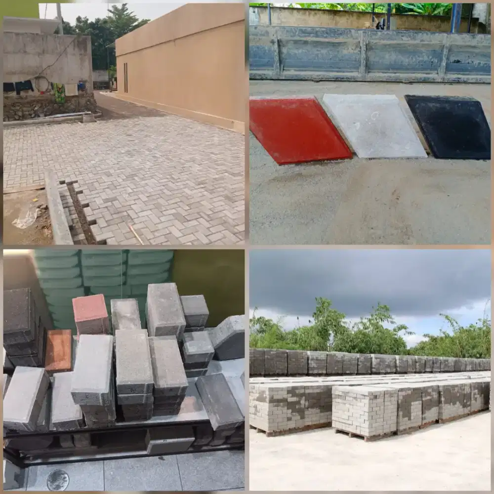 Konblok / conblock / paving / paving block Jabodetabek harga pabrik